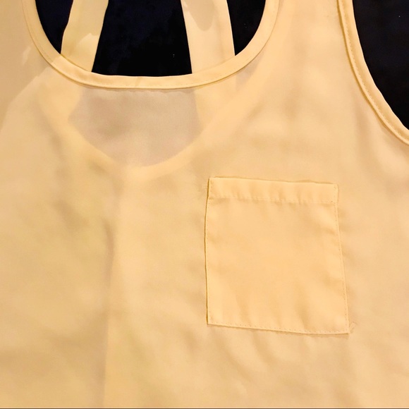 ⚠️5 for $10⚠️Sunny yellow dressy tank top - Picture 2 of 6